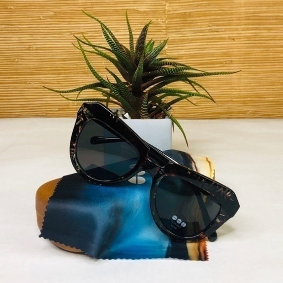 KOMONO Stella Fern Sunglasses 🕶 (NEW) cat eye - Picture 6 of 13